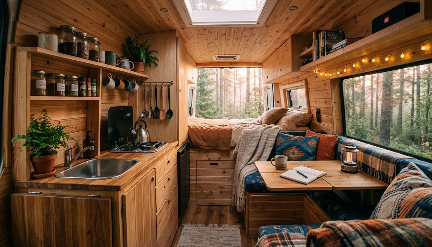 Maximiser l'espace et le confort en vanlife : conseils essentiels